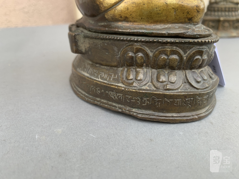 A GILT-COPPER FIGURE OF BUDDHA SHAKYAMUNI - 图15
